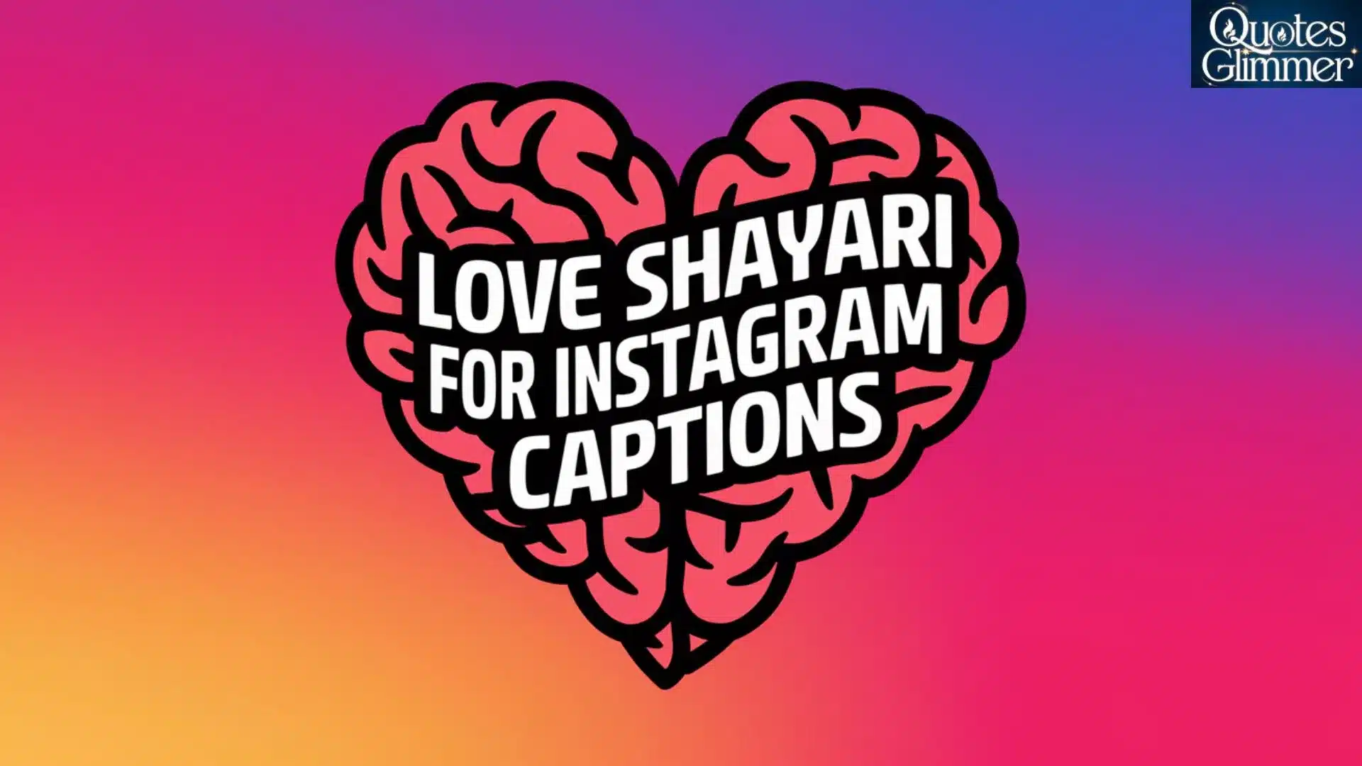 Love Shayari for Instagram Captions: