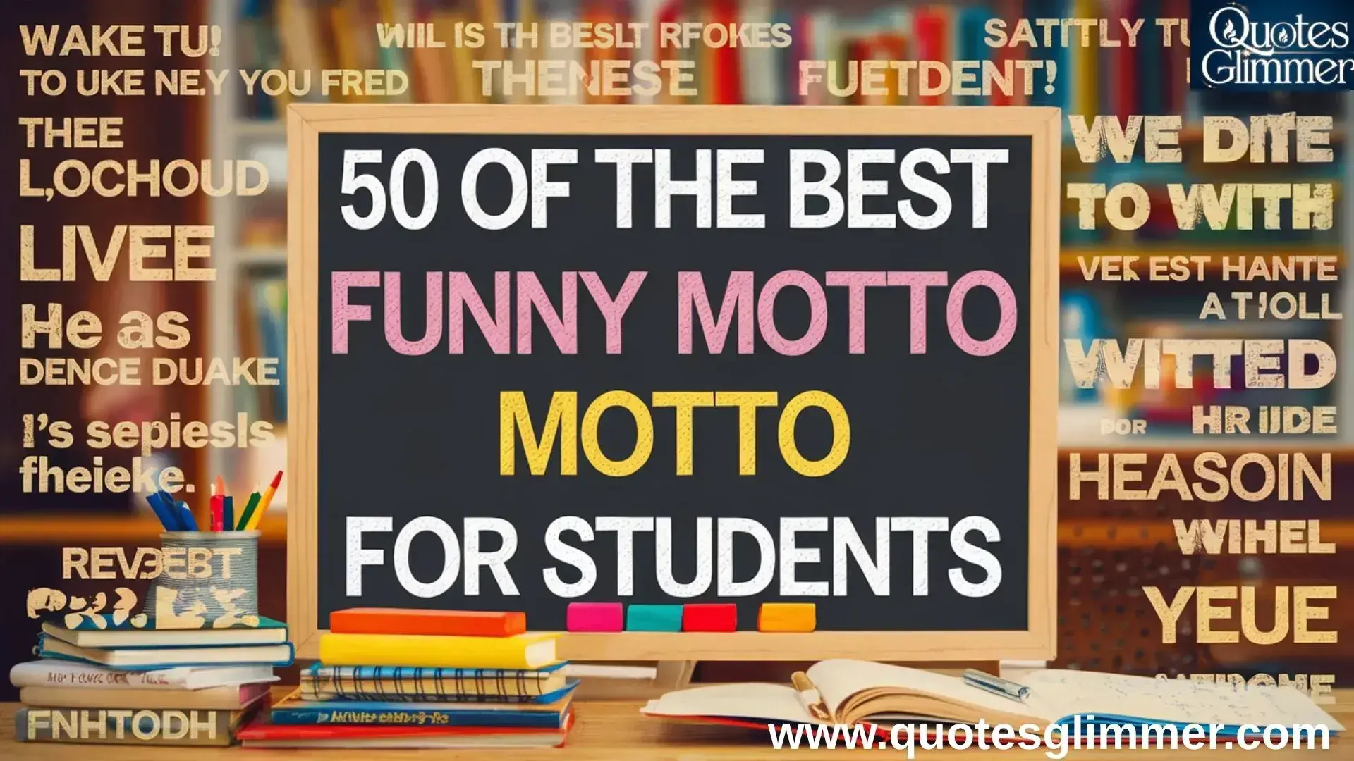 50 of the Best Funny Motto for Students