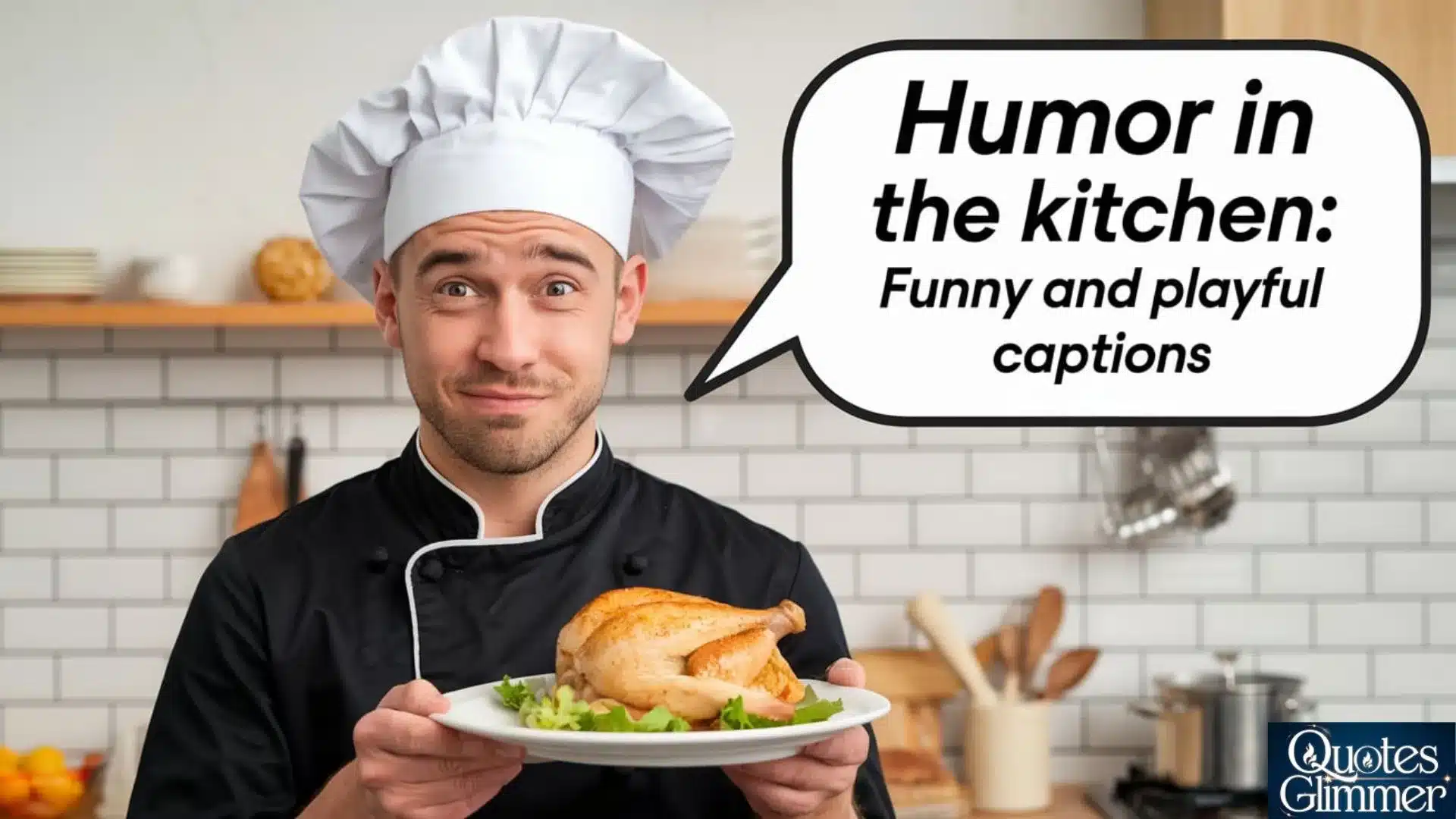 Humor in the Kitchen: Funny and Playful Captions