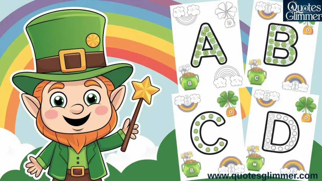 4 Free Leprechaun Letter Coloring Pages Kids Will LOVE