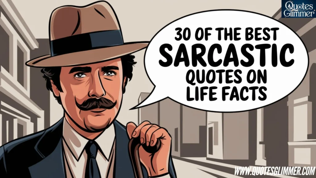 30 of the Best Sarcastic Quotes on Life Facts