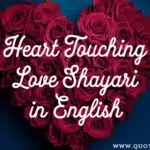 Heart Touching Love Shayari in English