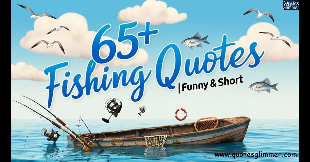 65+ Fishing Quotes | Funny & Short