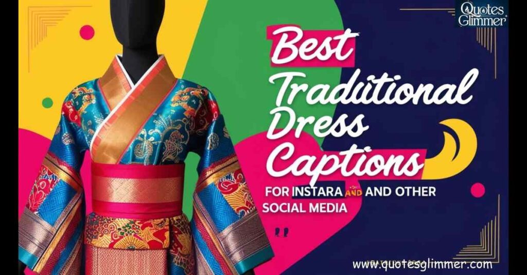 Best Traditional Dress Captions for Insta and Other Social Media