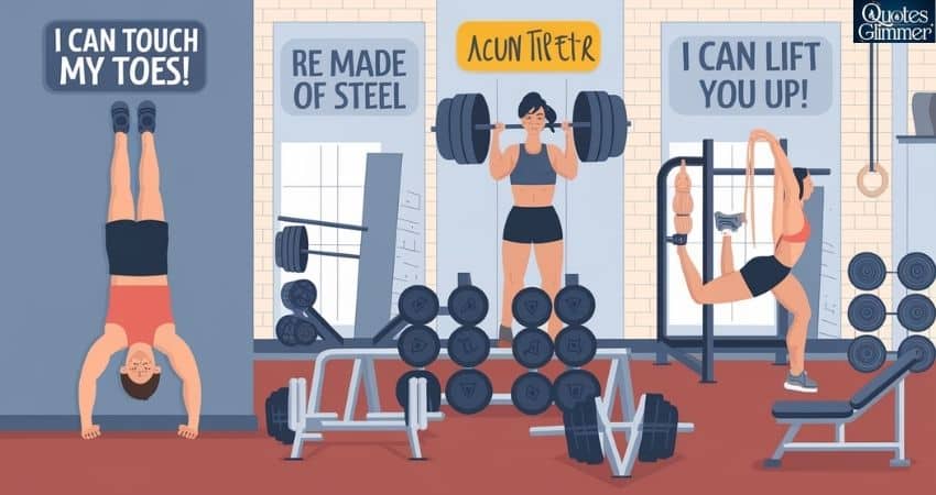 Funny Gym Captions for Instagram