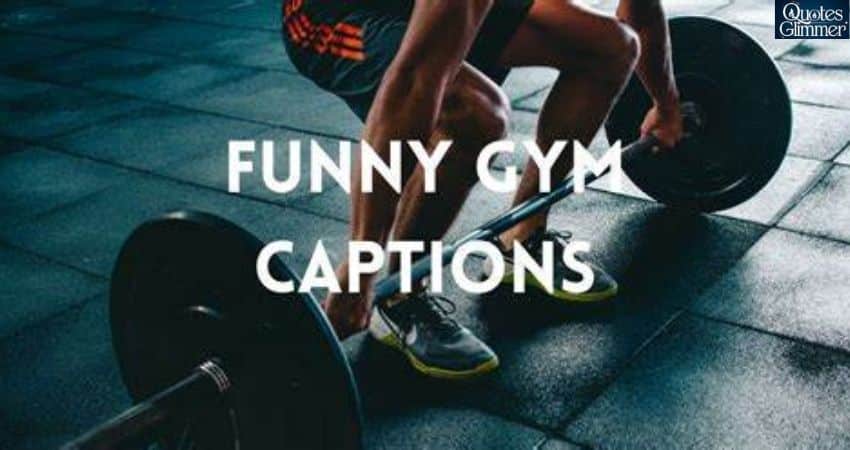 Funny Gym Captions to Keep It Light