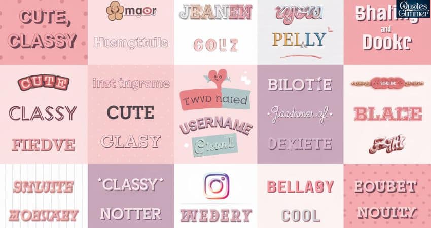 Instagram Username Ideas for Girls