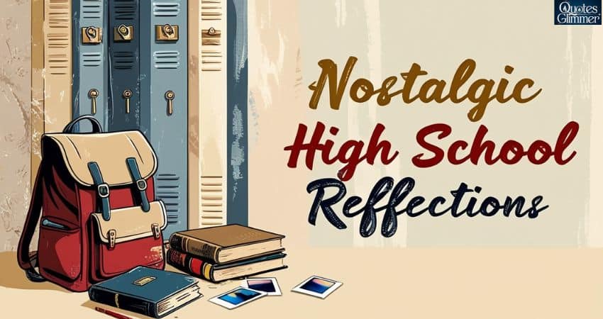 Nostalgic High School Reflections