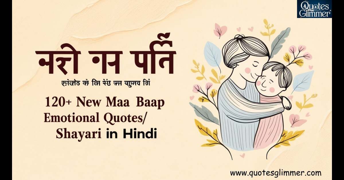 120+ New Maa Baap Emotional quotes/ Shayari in Hindi (माँ बाप शायरी)