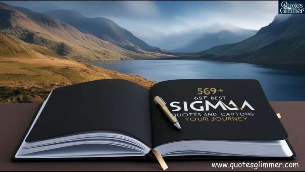 569+ Best Sigma Quotes and Captions to Inspire Your Journey