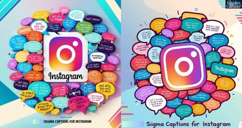 Sigma Captions for Instagram Post